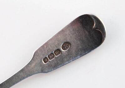 A set of six Edwardian silver teaspoons - 3
