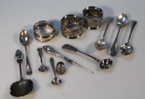 Various Victorian and later silver