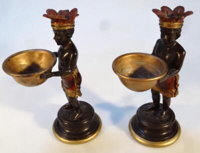 A pair of 19thC style open salts - 2