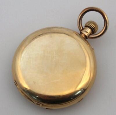 An 18ct gold gentleman's Hunter pocket watch - 2