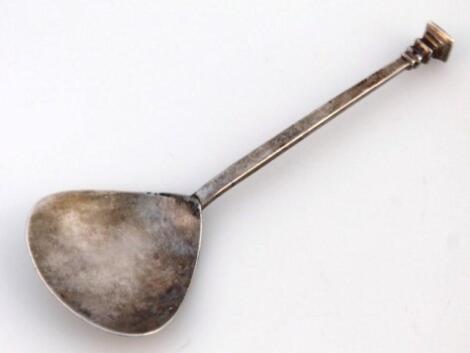 A George V silver Arts and Crafts spoon