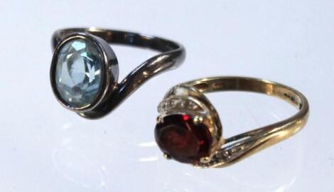 Two dress rings