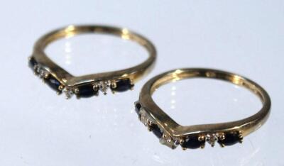 Three dress rings - 2