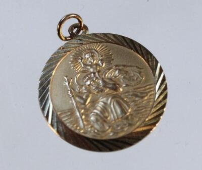 A St Christopher pendant