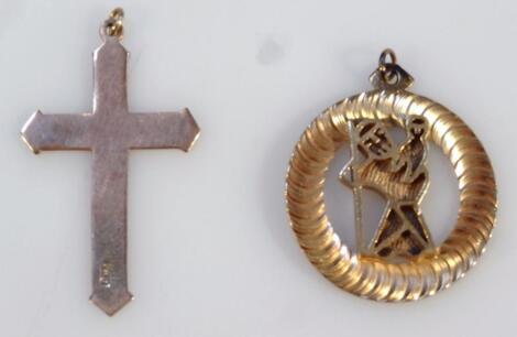 A St. Christopher pendant