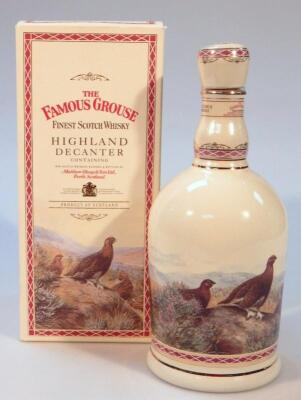 A Famous Grouse Wade Highland decanter