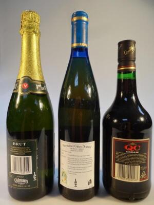 A bottle of Veuve du Vernay brut - 2