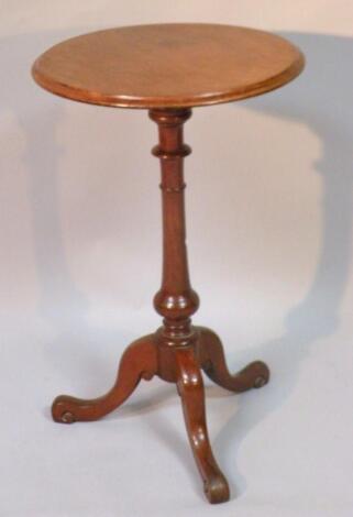 A late 19thC mahogany occasional table