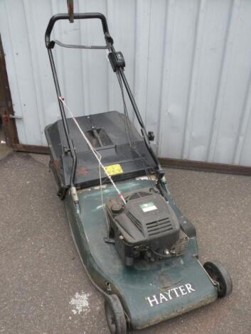 A Hayter rotor mower