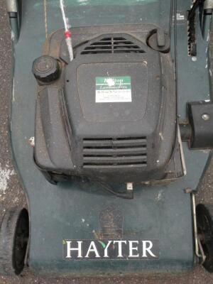 A Hayter rotor mower - 2