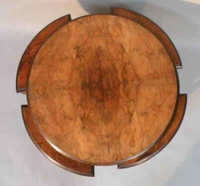 A 1930's walnut occasional nest of tables - 2