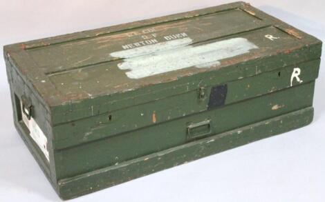 A late 19th/early 20thC ammunition trunk