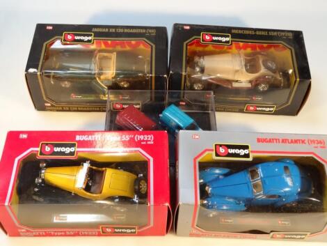 Various Burago and other die-cast vehicles