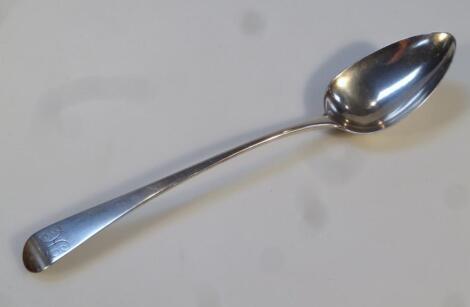 A George III basting spoon