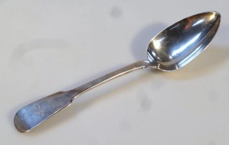 A George IV Dublin silver tablespoon