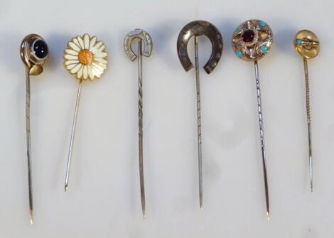 Various 20thC stick pins