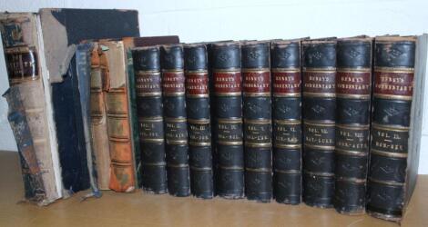 Henry (Matthew). An Exposition Of The OId And New Testament 9 volumes