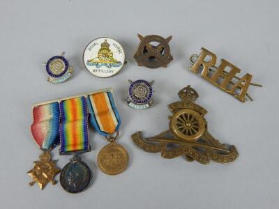 A First World War medal trio - 2