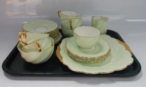 A Coalport part tea service