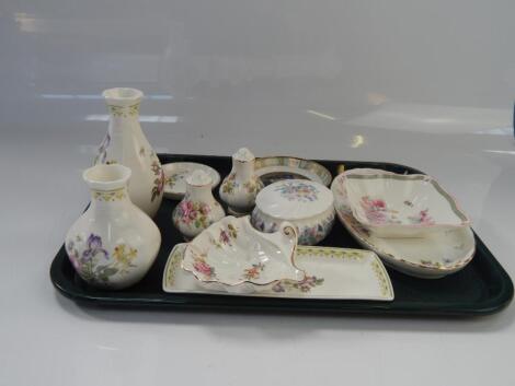 Floral decorated ceramics