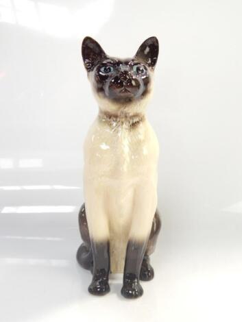 A Beswick Siamese cat