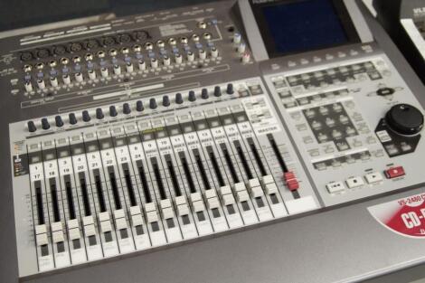 A Roland VS2480 audio work station.