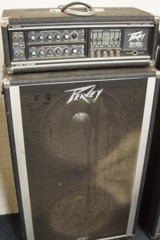 A Peavey bass rig