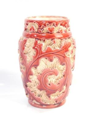 A Beswick coral vase