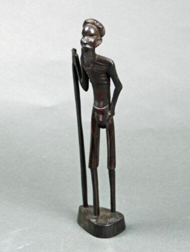 An African wooden sculpture