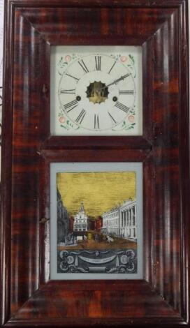 A 19thC American shelf clock