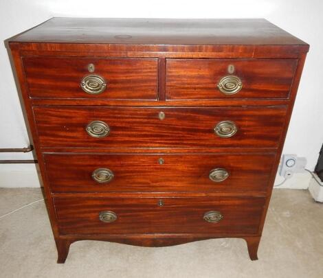 A George III mahogany chest