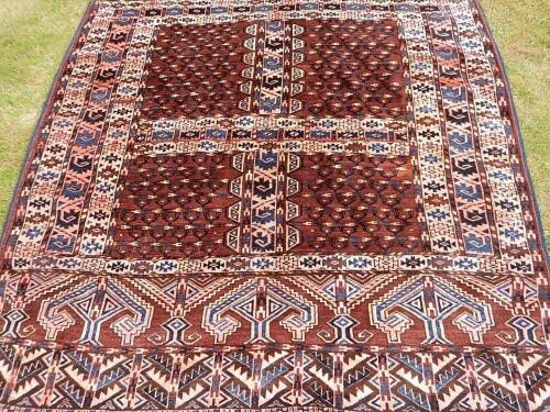 A Turkoman rug