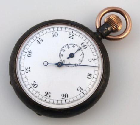 A late 19thC pocket stop watch