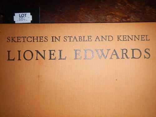 Edwards (Lionel). Sketches in Stable and Kennel