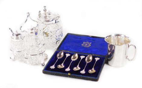 Various silver plate