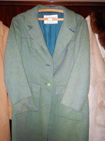 An Yves Saint Laurent ladies 1960s 3/4 length coat