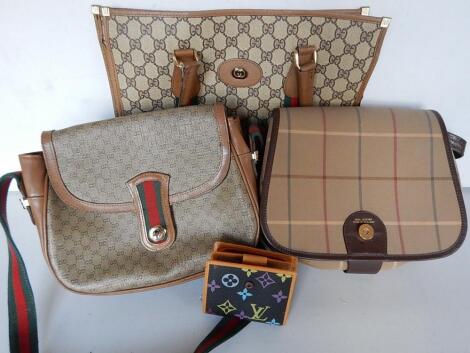 A ladies Burberry handbag