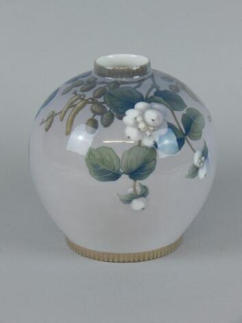 A Bing & Grondahl porcelain vase