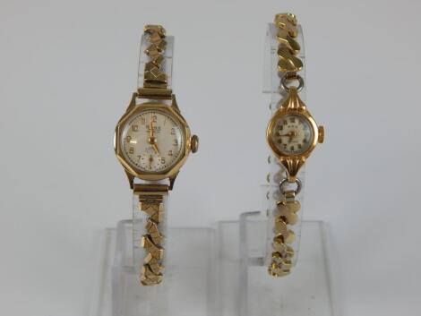 Two wristwatches