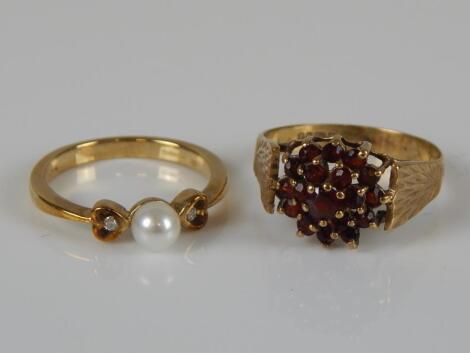 Two dress rings