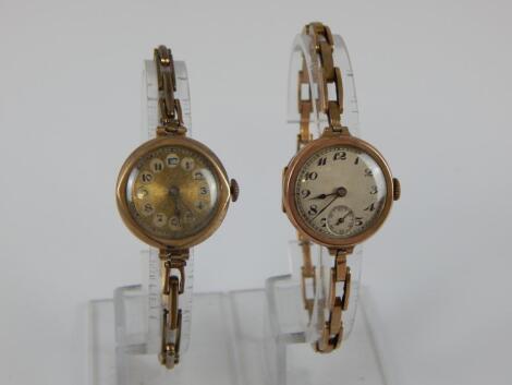 Two wristwatches