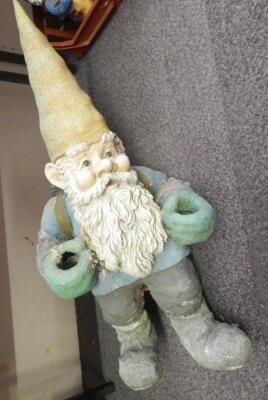 A large German composition garden gnome