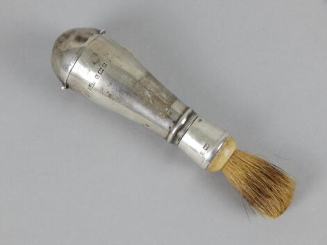 An unusual late Victorian shaving brush