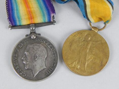 Two WWI medals