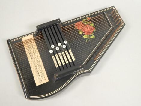 A six bar autoharp