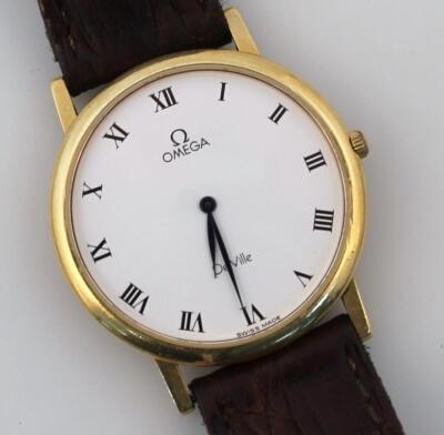 A gentleman's Omega De Ville wristwatch