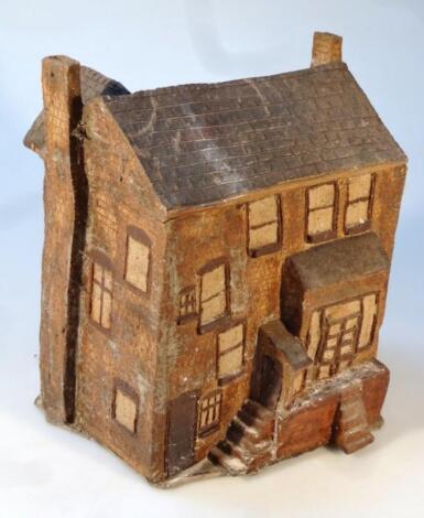 A 19thC stoneware house