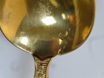 A set of six teaspoons - 3