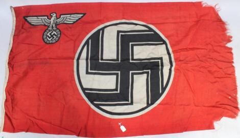 A Nazi Party Third Reich flag