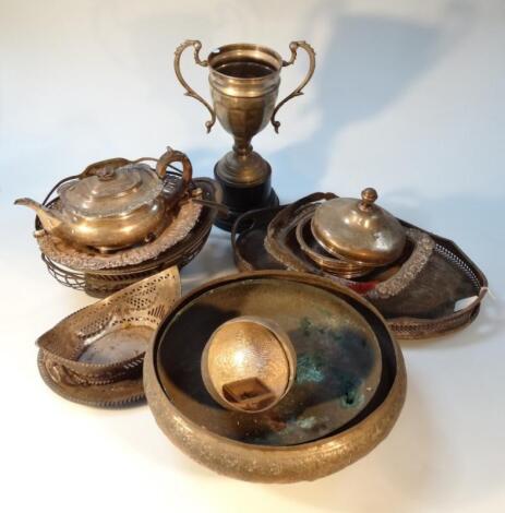 Various silver plate